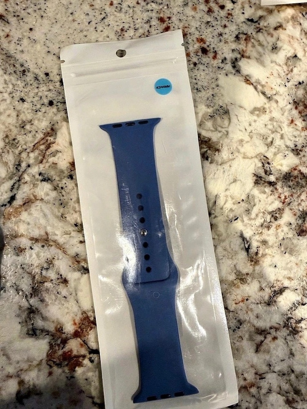 Apple Watch Sport Band Blue Smartwatch Band NWT size 42